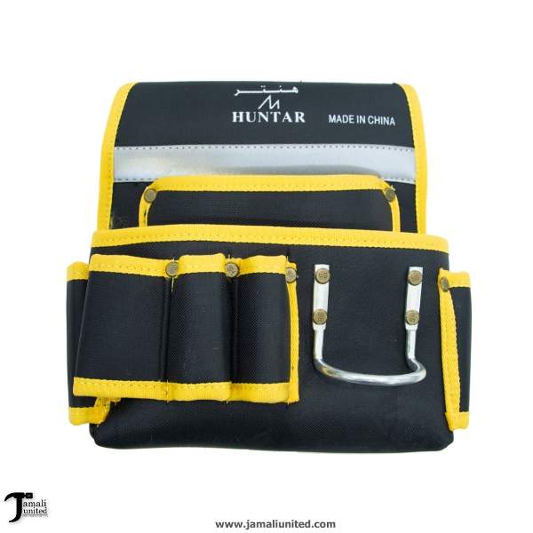 Tool Bag Y032 With Hamm er Hook Black Huntar