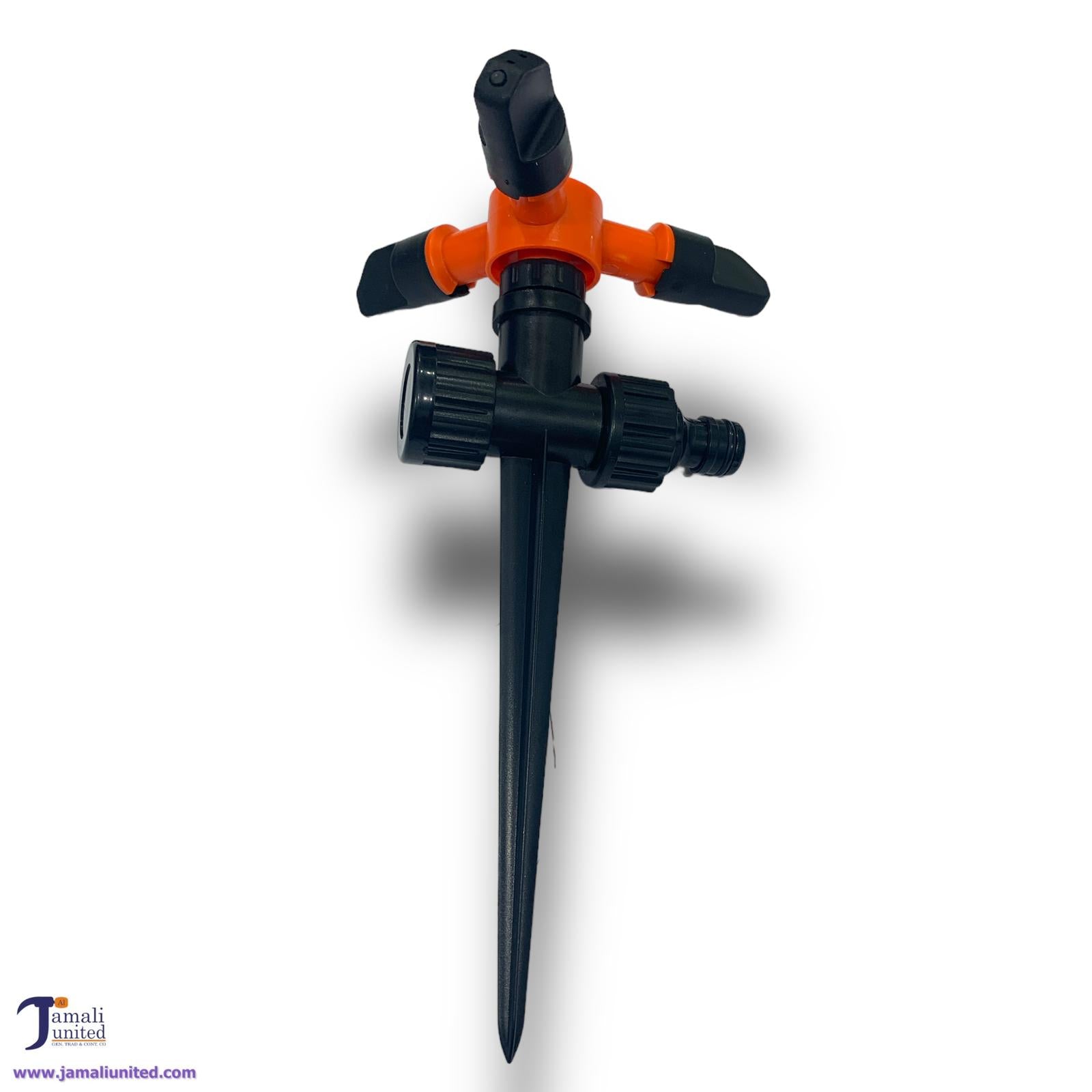 GARDEN SPRINKLER 3 WAY CYMATE MS 53825 ORANGE/BLACK