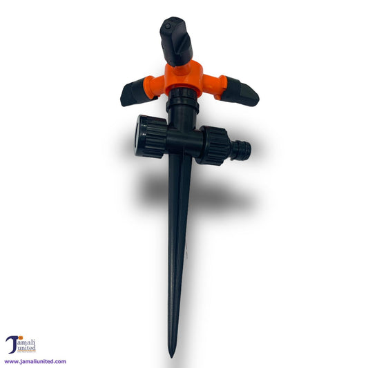 GARDEN SPRINKLER 3 WAY CYMATE MS 53825 ORANGE/BLACK