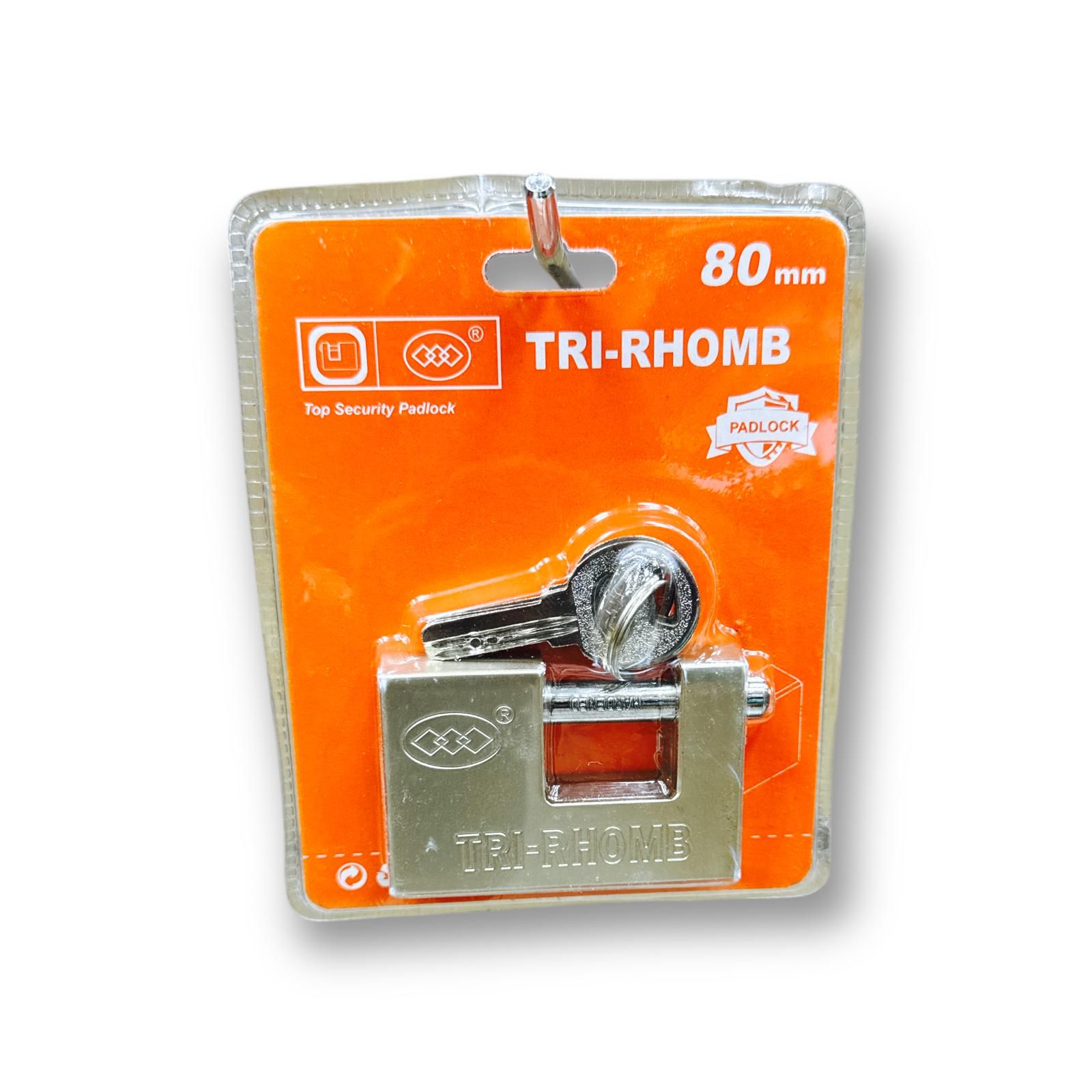 PAD LOCK SQUARE TRI-RHOMB