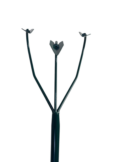 GARDEN RACK 3 TEETH WITH METAL HANDLE