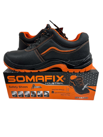 SAFETY SHOES SOMAFIX CUT BLACK S1P SR FO