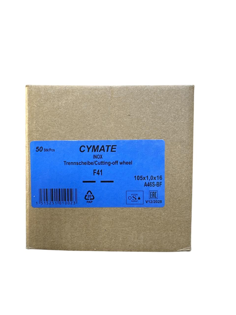 Disc Cutting Stainless Steel CYMATE